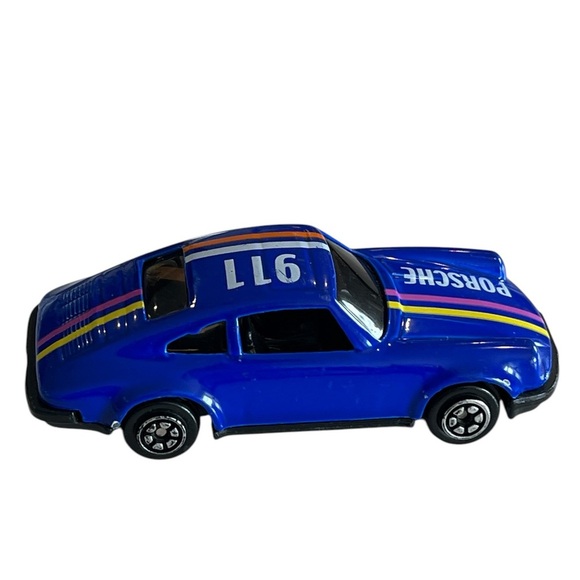 Porsche 911 vintage blue old car original n°811 2 stripes - Picture 1 of 6